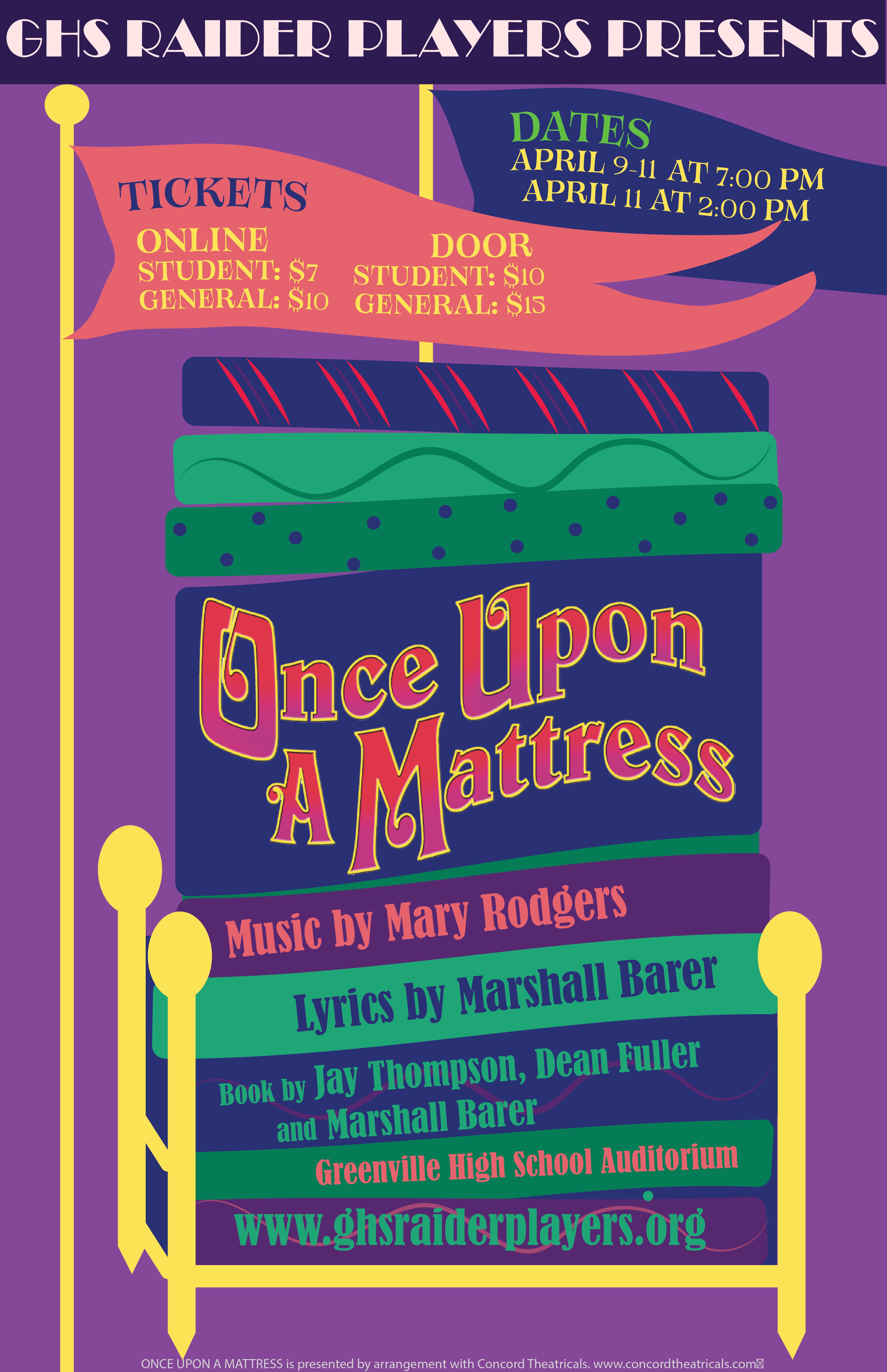 Once Upon a Mattress Poster 